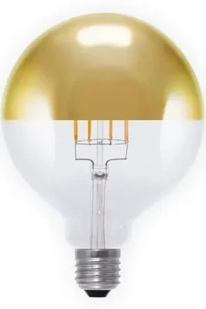 Nuova Collezione Lampadina LED dicroica E27 7W oro
