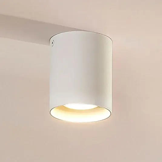 Arcchio faretto Carson, altezza 10 cm, bianco, alluminio Super Prezzo