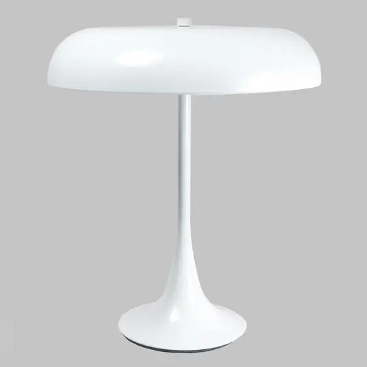 Lampada da tavolo Madison verniciata in bianco Prezzo Ridotto