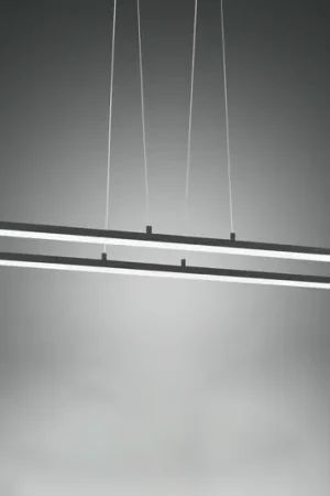 Promozione Esclusiva Lampada sospensione LED Bard, 92x32 cm, antracite