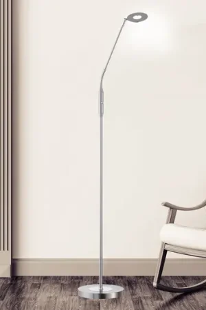Professionale Piantana LED Dent, CCT, 1 luce, nichel