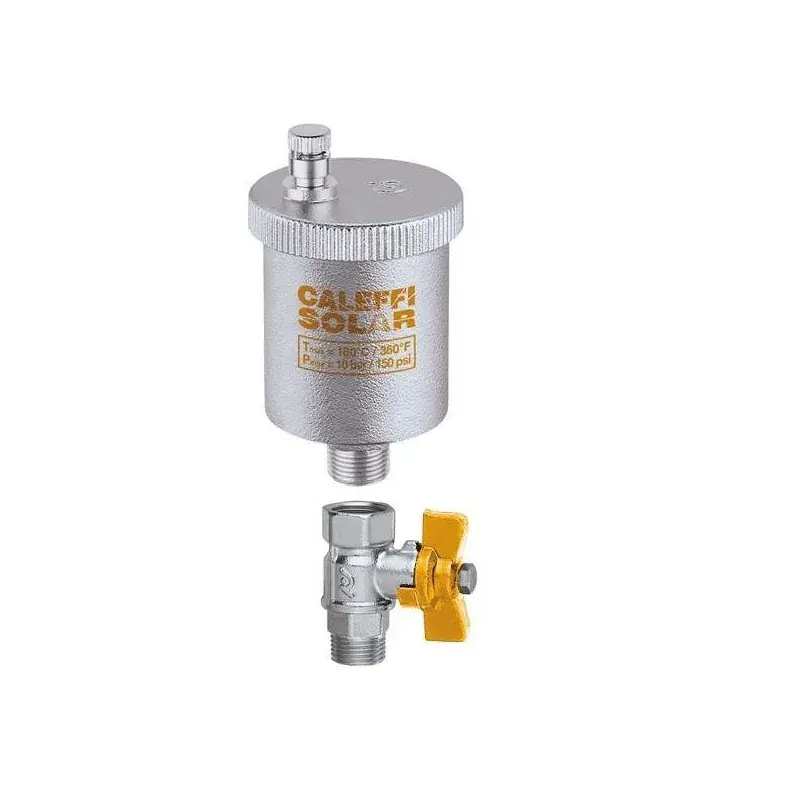Automatic air vent valve for solar systems Caleffi 250 Occasione
