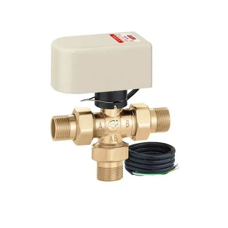Motorized three-way diverter ball valve Caleffi 6443 Ultime Pezzi