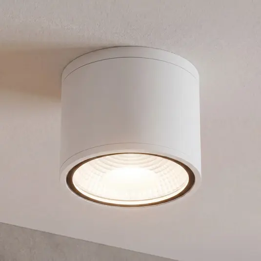 Spedito Oggi Spot LED da soffitto Sputnik IP65 Ø 14,5 cm bianco