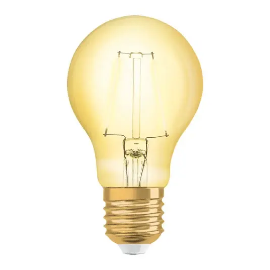 OSRAM LED E27 2,5W 1906 ClassicA 2.400K oro Nuova Collezione