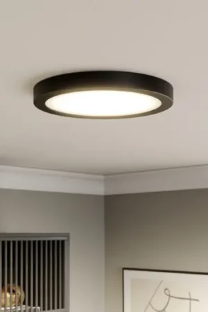 Ultime Pezzi Paulmann Abia pannello LED Ø 30cm 2.700K nero
