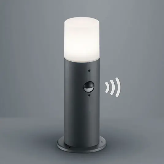 Lampioncino Hoosic in antracite con sensore Promozione Esclusiva