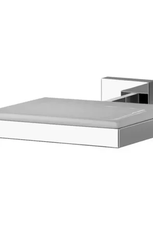 Wall mounted soap holder in removable ceramic Pollini Live LV1203M0 Prezzo Ridotto