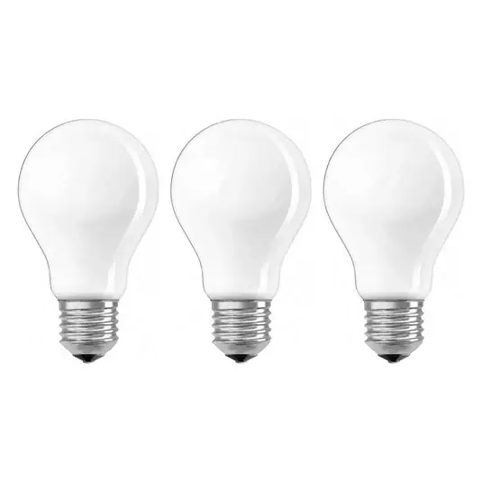 Saldi Lampadina LED E27 6,5 W, 806 lumen, set da 3 pezzi