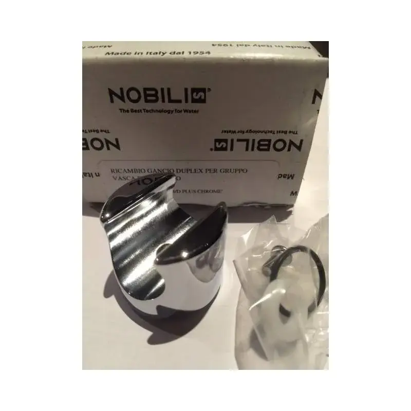 Replacement Hook duplex for bath plus Nobili RSU147/6CR Prezzo Conveniente