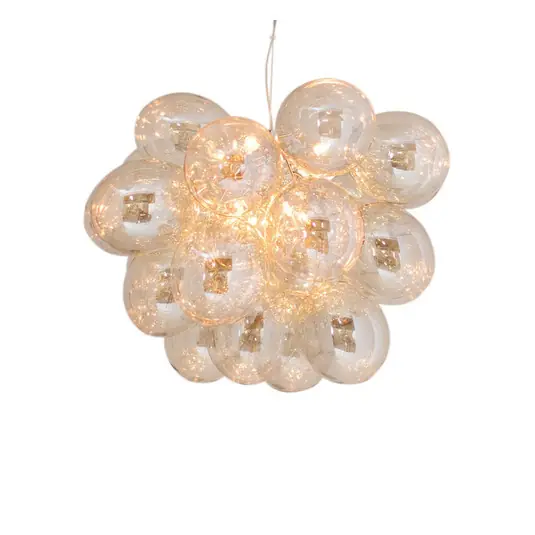 By Rydéns Gross Grande lampada sospensione, ambra Consegna Rapida