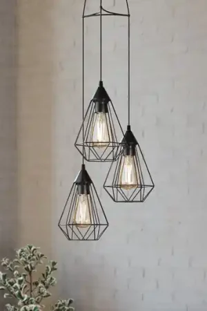 A Buon Prezzo Lampada a sospensione Tarbes vintage nero