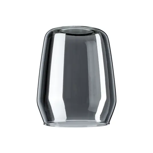 Compra Oggi Stesso Paulmann paralume Vento, grigio fumo, Ø 8 cm, vetro
