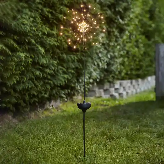 Offerta Lampo Lampada LED solare Firework con picchetto, 100 cm