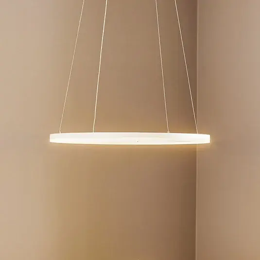 Consegna Rapida Lampada LED a sospensione Giotto a 1 luce bianco