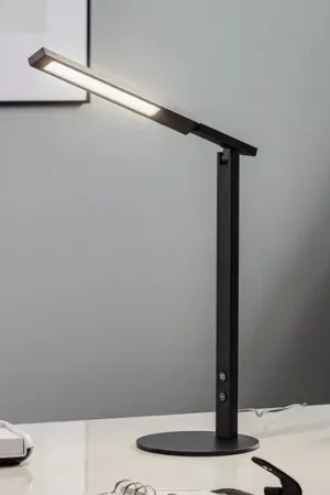 Direttamente Dal Produttore Lampada da scrivania a LED Ideale con dimmer, nero
