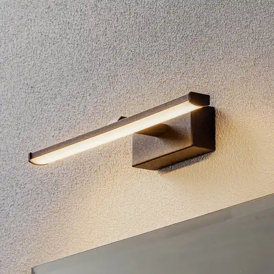 Applique LED Nala, nera, larghezza 30 cm Offerta Limitata
