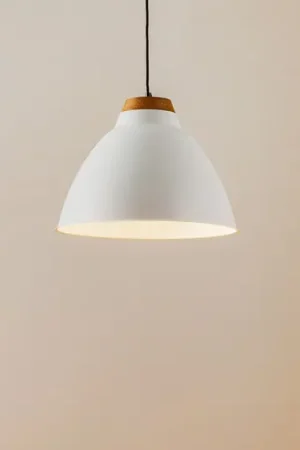 Lampada a sospensione Skal, bianco Nuovo Arrivo