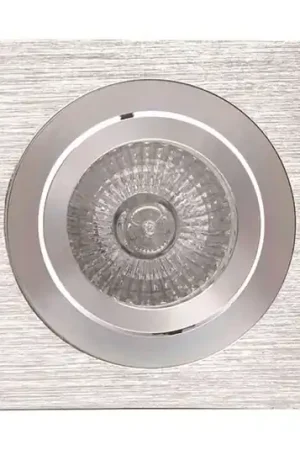 Luce da incasso Básico, angolare, nichel satinato Novità