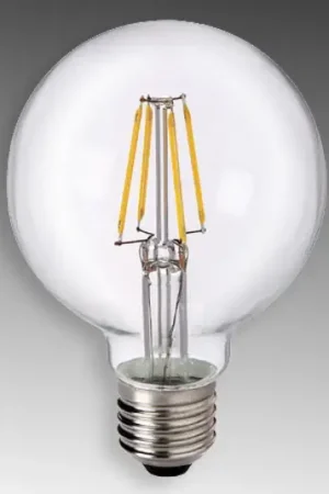 Globo LED 827 G80 E27 6W chiaro Soddisfatti O Rimborsati