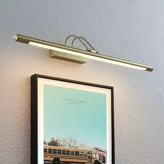 Esclusivo Lampada LED da quadri Mailine, ottone