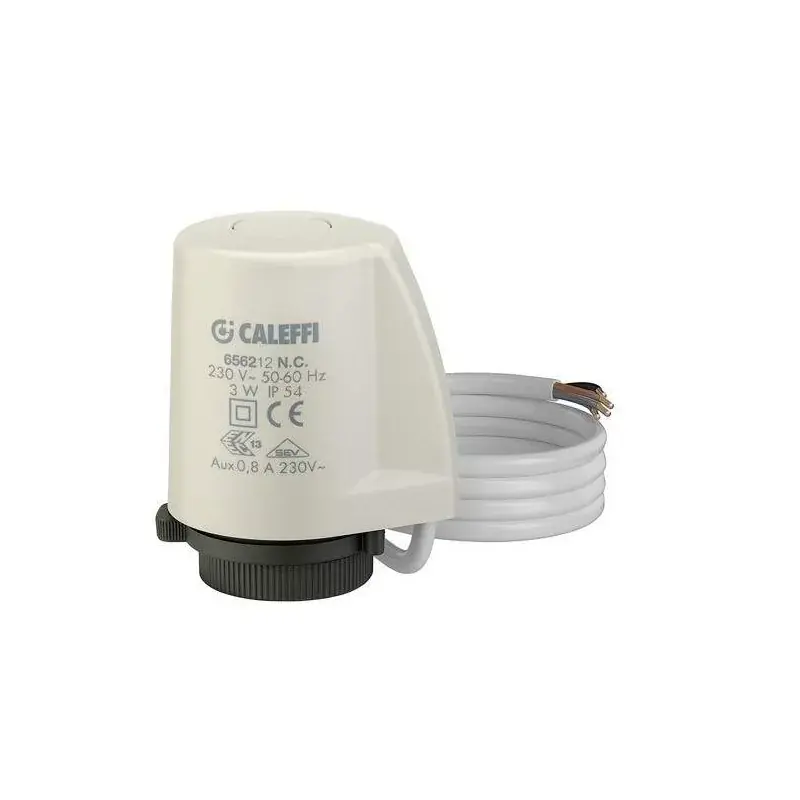 Electrothermal control with auxiliary microswitch Caleffi 6562 Ultimissimo Modello