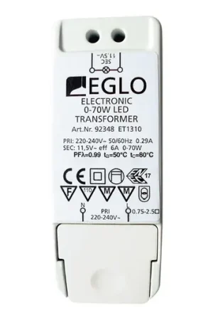 Vendita Finale Trasformatore 92348 11,5V 0-40W LED, 0-70W alogeno
