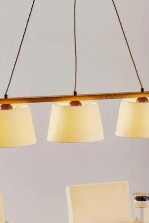 Ultimissimo Modello Lampada a sospensione Sweden, 3 luci, rovere rustico