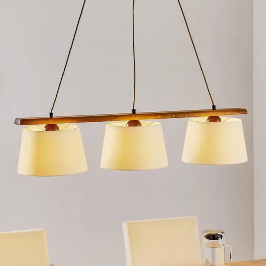 Ultimissimo Modello Lampada a sospensione Sweden, 3 luci, rovere rustico