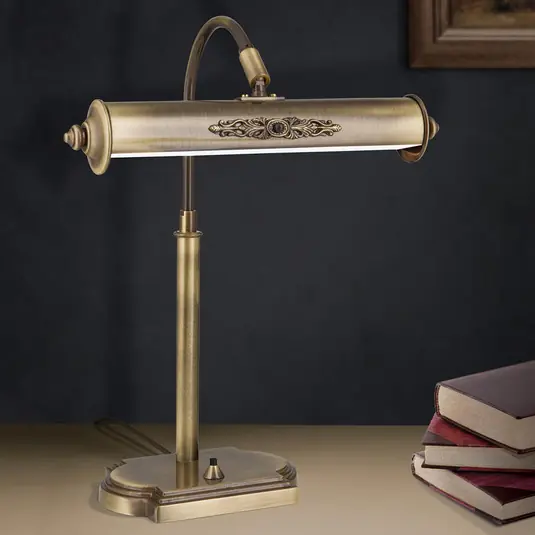Lampada da scrivania Picture in ottone antico Offerta Speciale