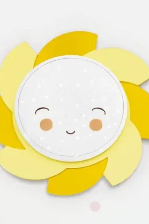 Applique a LED Sun Starlight Smile, giallo Spedito Oggi