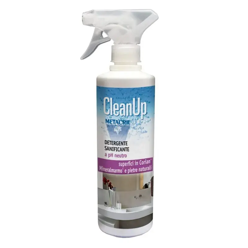 Super Prezzo Clean Up Neutral detergent with sanitizing action for delicate surfaces Metacril Tecno Line 120 00501