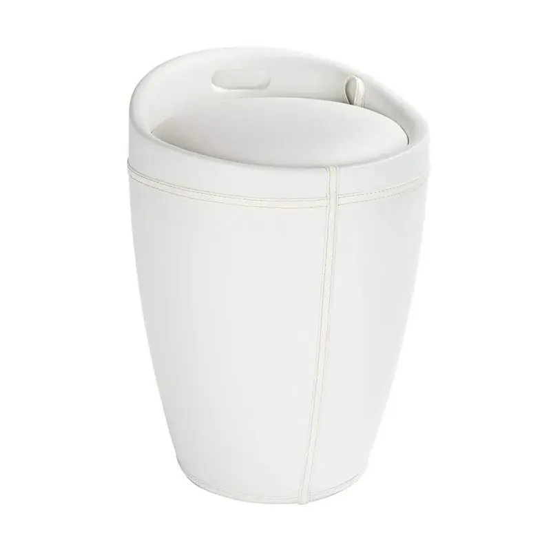 Eco-leather laundry basket Capannoli Egg EG190B Consegna Rapida