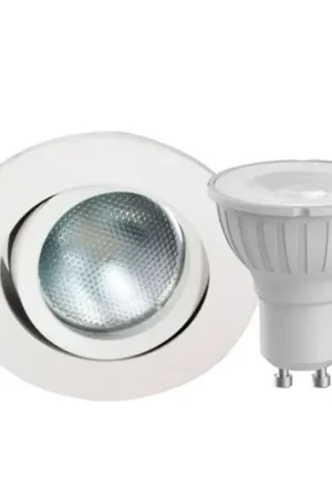 Soddisfatti O Rimborsati Megatron DecoclicSet faretto LED GU10 5W bianco