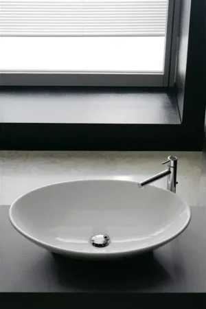 Compra Oggi Stesso Lay-on washbasin Scarabeo Thin-Line Neck 8045