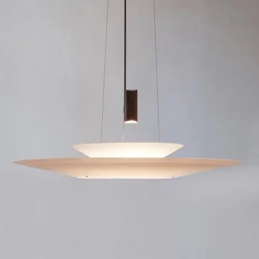 Professionale Vibia Flamingo lampada LED a sospensione a Paralume rivolto verso l‘alto