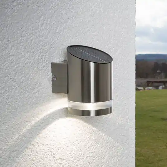 Saldi Lampada solare LED Salma applicazione a parete