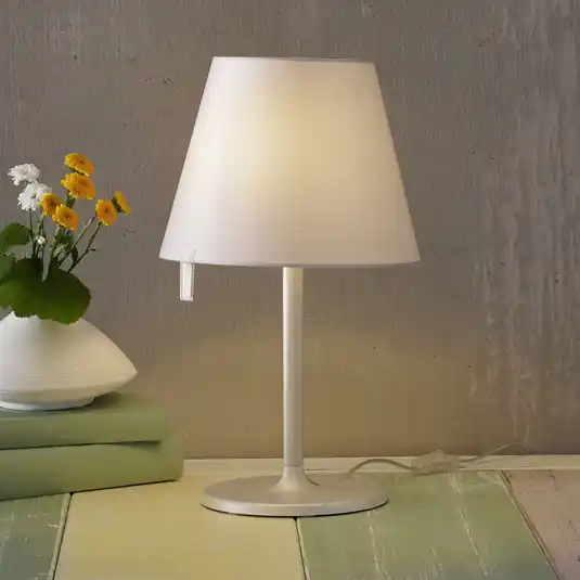 Pagamento Sicuro Lampada da comodino Melampo notte, grigia