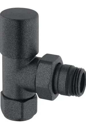 Angle valve with thermostatic option Black Anthracite ARTECLIMA 30812NA Scelto Dai Clienti