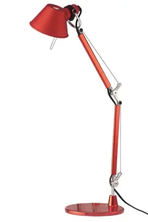 Vendita Finale Lampada da tavolo Artemide Tolomeo Micro, rossa