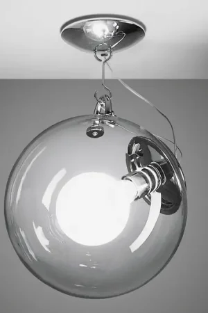 A Buon Prezzo Artemide Miconos plafoniera di vetro, cromo