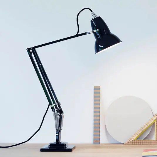 Popolare Anglepoise Original 1227 lampada da tavolo, nero