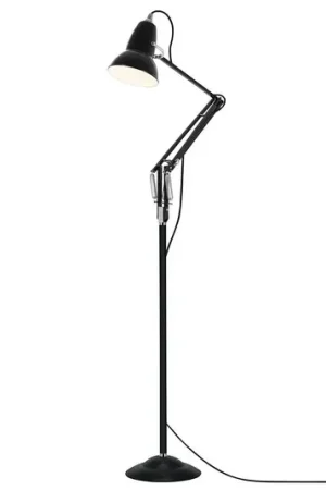 Anglepoise Original 1227 da terra, nero velluto Spedizione Espresso