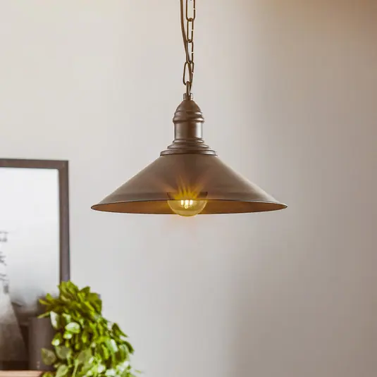 Lampada a sospensione Elmo, 1 luce, nero Di Tendenza