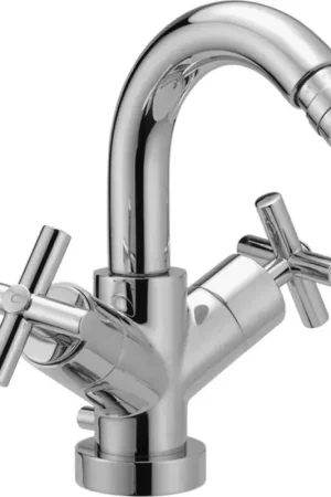 Scelto Dai Clienti Bidet mixer with cross handles Huber Suite SU00055021