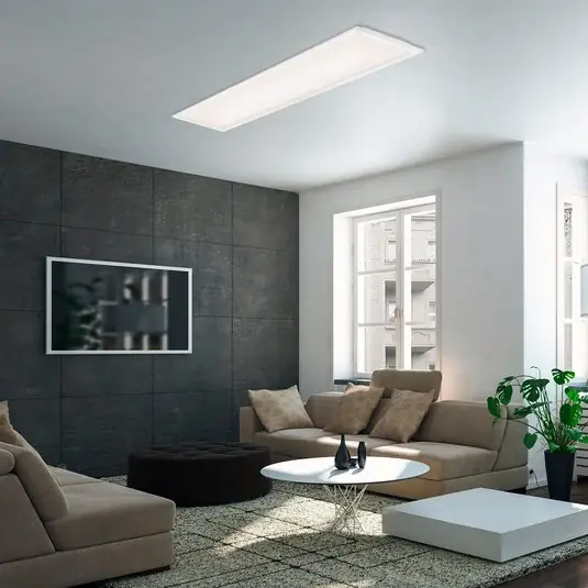 Di Tendenza Pannello LED Simple, bianco, ultrapiatto, 100x25cm