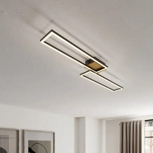 Plafoniera LED Frame, telecomando Sconto