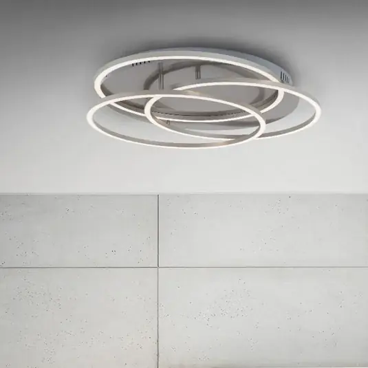 Ultime Pezzi Plafoniera LED Frames drei anelli funzione memory