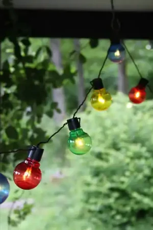 Esclusivo Catena luminosa LED partaj, 16 lampade colorate