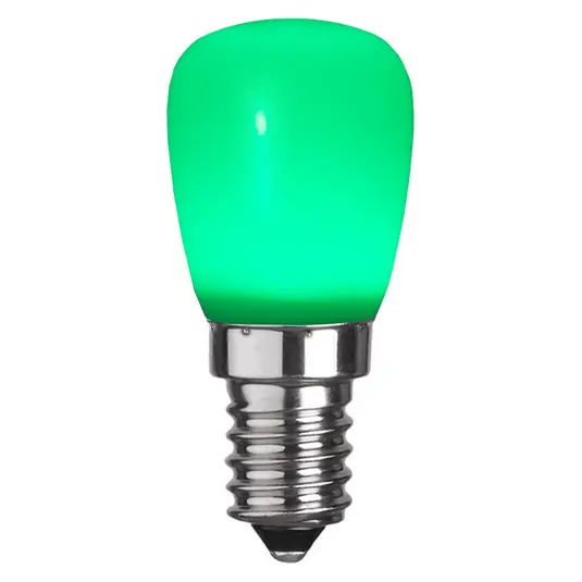 Saldi Lampadina LED E14 ST26 plastica, verde